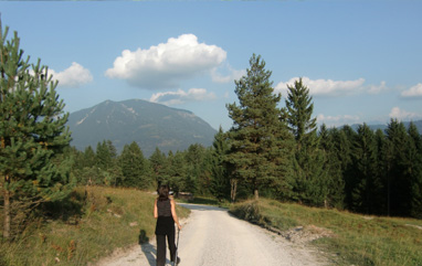 Der Panoramaweg längs des Kramers
