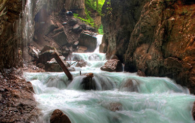 Die rauschende Partnachklamm